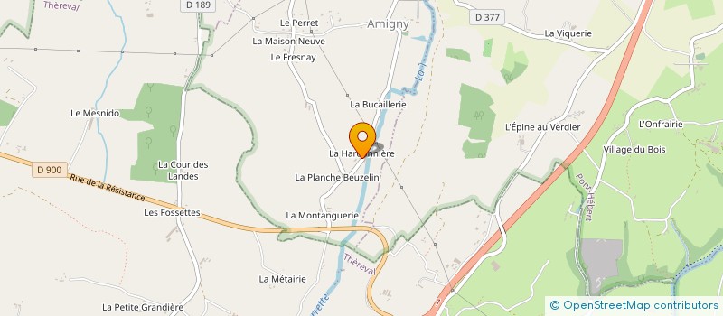 localisation de l'entreprise MADAME MARIE HERVIEU à AMIGNY