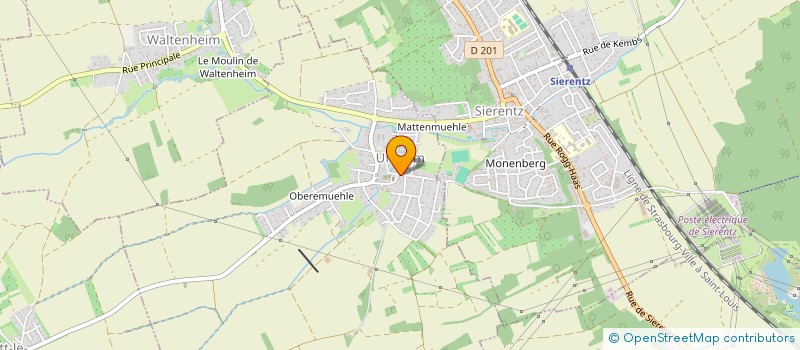 localisation de l'entreprise MADAME MARIE HETZLEN  UFFHEIM