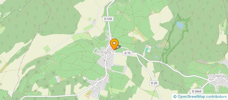 localisation de l'entreprise MADAME MARIE HEURTAU  TRIGNY