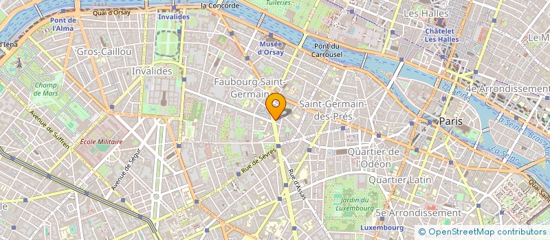 localisation de l'entreprise MADAME MARIE HEURTE à PARIS
