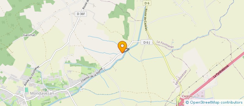 localisation de l'entreprise MADAME MARIE HILAIRE COSTES  MONTBERAUD