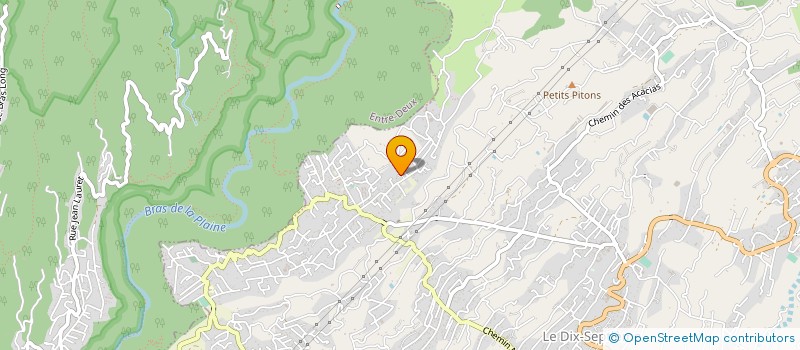 localisation de l'entreprise MADAME MARIE HOAREAU  LE TAMPON