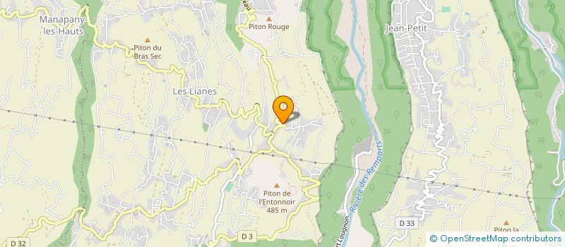 localisation de l'entreprise MADAME MARIE HOAREAU à SAINT-JOSEPH