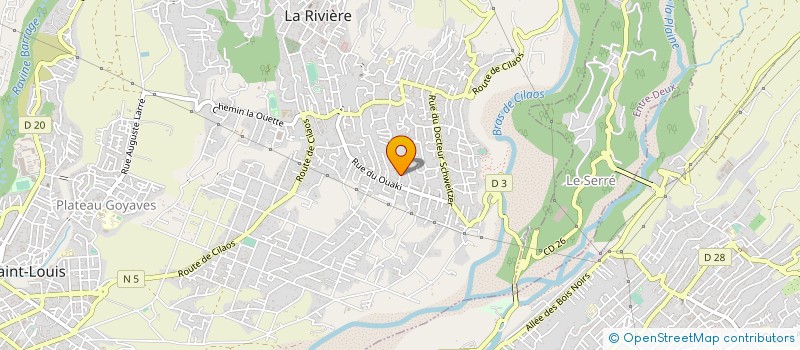 localisation de l'entreprise MADAME MARIE HOAREAU à SAINT-LOUIS