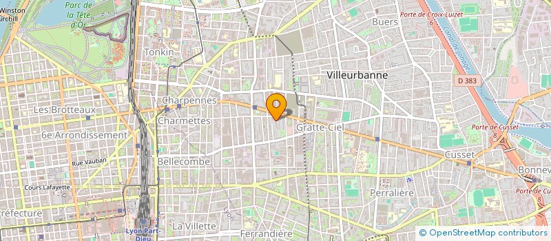 localisation de l'entreprise MADAME MARIE HORIOT  COUZON-AU-MONT-D'OR