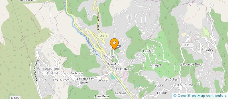 localisation de l'entreprise MADAME MARIE  HORTENSE CAMOUS  CONTES