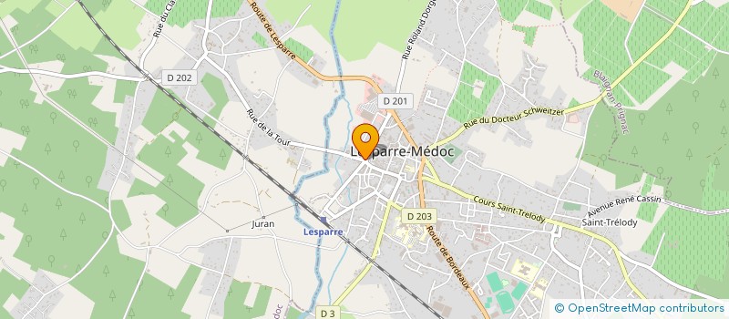 localisation de l'entreprise MADAME MARIE HOSTEINT à LESPARRE-MEDOC