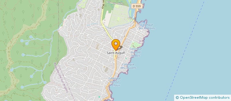 localisation de l'entreprise MADAME MARIE HOUG à FREJUS