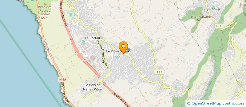 localisation de l'entreprise MADAME MARIE HUBERT  SAINT-LEU