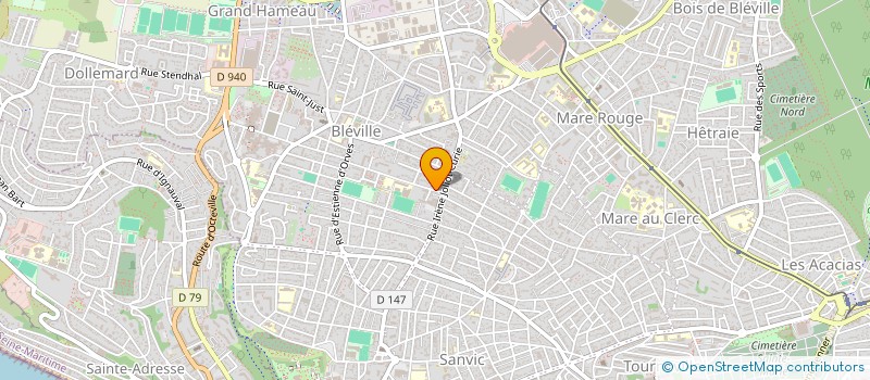 localisation de l'entreprise MADAME MARIE HUELVAN à LE HAVRE