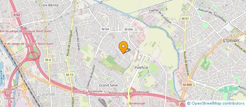 localisation de l'entreprise MADAME MARIE HUG  CASTELNAU-D'ESTRETEFONDS