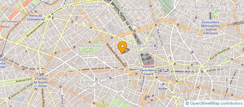 localisation de l'entreprise MADAME MARIE HUGON DE VILLERS  PARIS