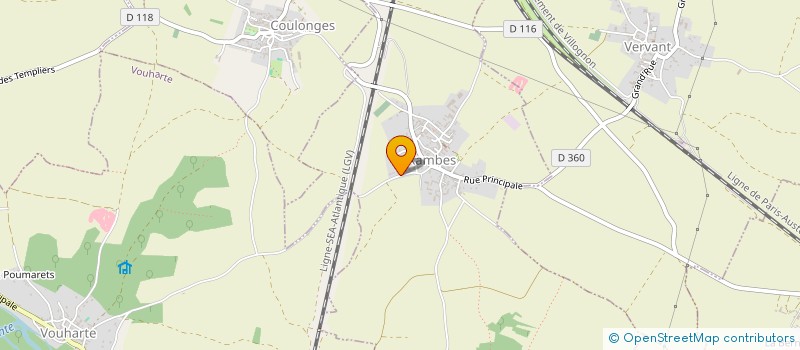 localisation de l'entreprise MADAME MARIE HULSENS à COULONGES