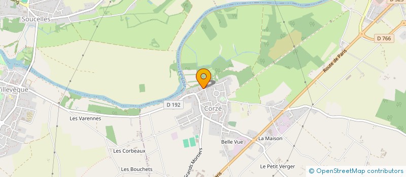 localisation de l'entreprise MADAME MARIE HUMEAU  LOIRE-AUTHION