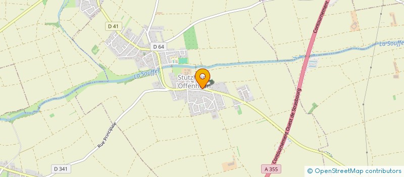localisation de l'entreprise MADAME MARIE HUMM  STUTZHEIM-OFFENHEIM