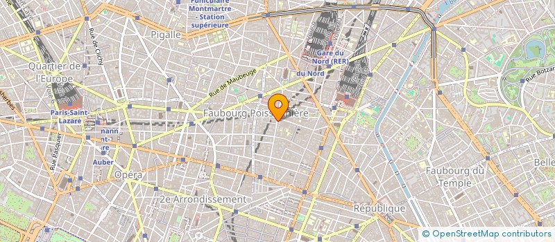 localisation de l'entreprise MADAME MARIE HUSSON DE SAMPIGNY  PARIS