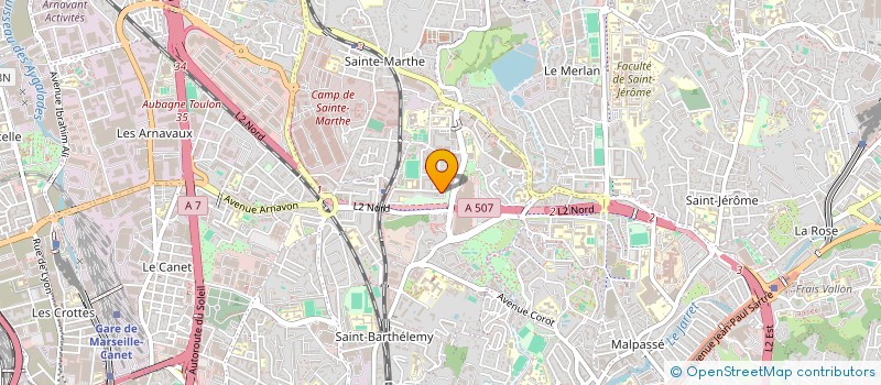 localisation de l'entreprise MADAME MARIE IBOUROI à MARSEILLE