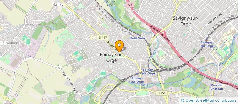 localisation de l'entreprise MADAME MARIE ICHIZA  EPINAY-SUR-ORGE