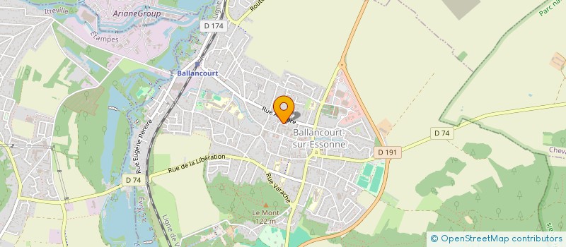 localisation de l'entreprise MADAME MARIE IDELCIA NERILUS  BALLANCOURT-SUR-ESSONNE