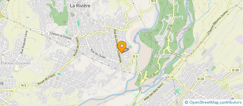 localisation de l'entreprise MADAME MARIE IMACHE  SAINT-LOUIS