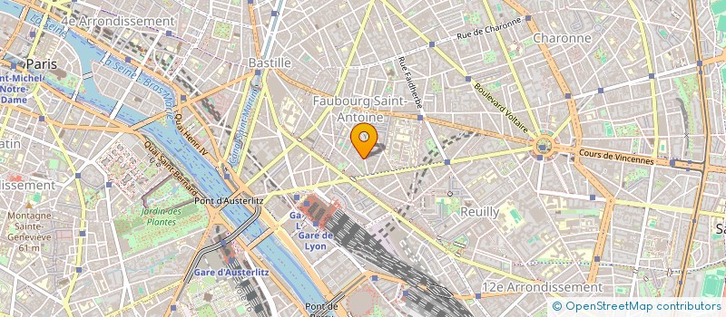 localisation de l'entreprise MADAME MARIE IRIART  PARIS