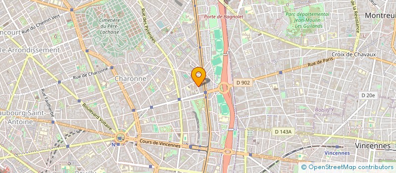 localisation de l'entreprise MADAME MARIE-ISABEL AGUERA  PARIS