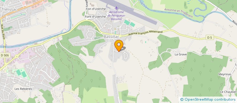 localisation de l'entreprise MADAME MARIE ISABEL CHATEAU à BASSILLAC ET AUBEROCHE