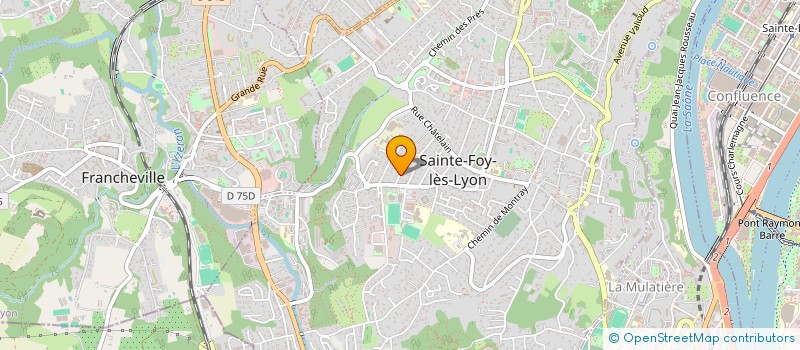 localisation de l'entreprise MADAME MARIE-ISABELLE BOIRON  SAINTE-FOY-LES-LYON