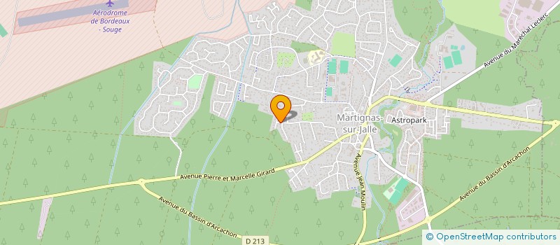 localisation de l'entreprise MADAME MARIE-ISABELLE CEMBELLIN  MARTIGNAS-SUR-JALLE