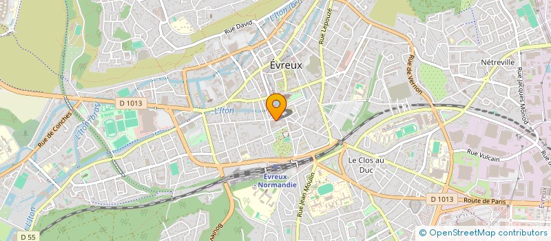 localisation de l'entreprise MADAME MARIE-ISABELLE COUSQUER  EVREUX