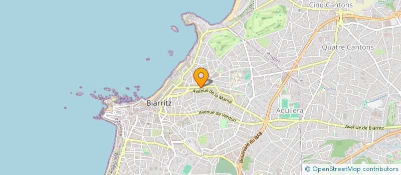 localisation de l'entreprise MADAME MARIE-ISABELLE DESQUIBES à BIARRITZ