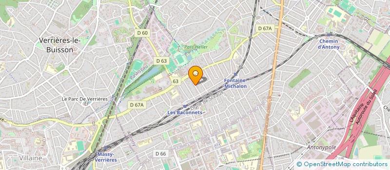 localisation de l'entreprise MADAME MARIE-ISABELLE GARCIA à ANTONY