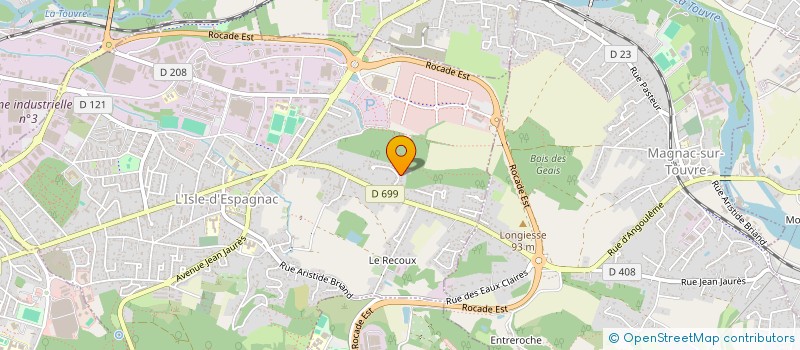 localisation de l'entreprise MADAME MARIE-ISABELLE MARQUES PEREIRA  L'ISLE-D'ESPAGNAC