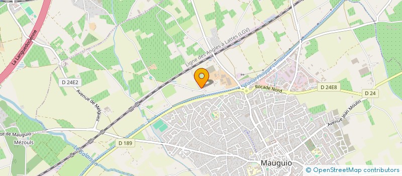 localisation de l'entreprise MADAME MARIE-ISABELLE MARTINEZ  MAUGUIO