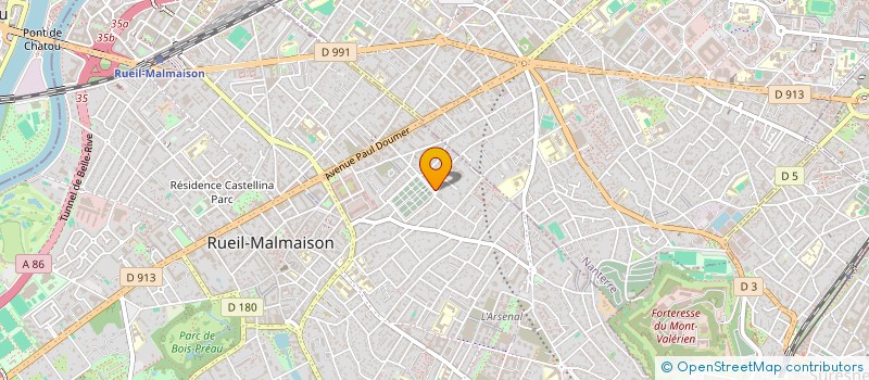 localisation de l'entreprise MADAME MARIE-ISABELLE MILLOT à RUEIL-MALMAISON