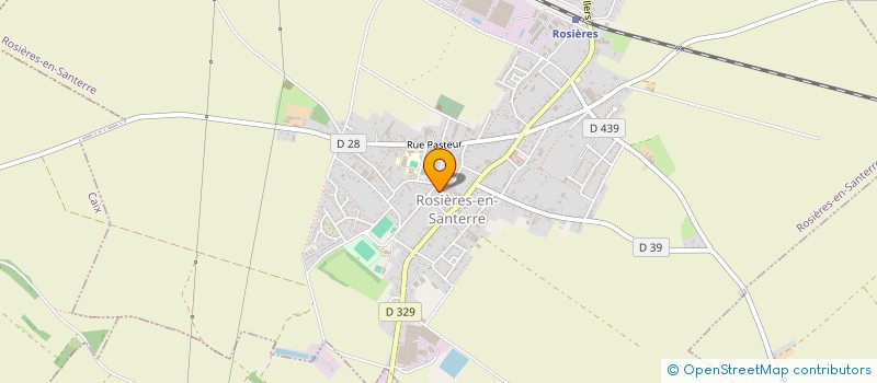 localisation de l'entreprise MADAME MARIE-ISABELLE PIBAROT VIDAL  ROSIERES-EN-SANTERRE