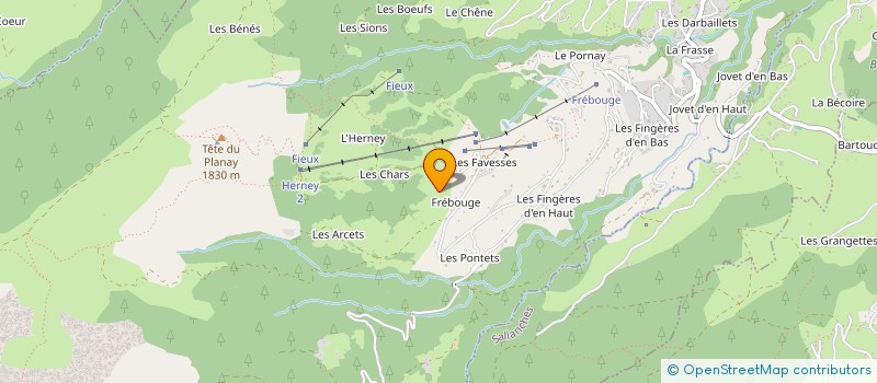 localisation de l'entreprise MADAME MARIE ISOUX  CORDON