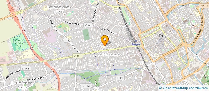 localisation de l'entreprise MADAME MARIE ISSENHUTH  SAINTE-SAVINE