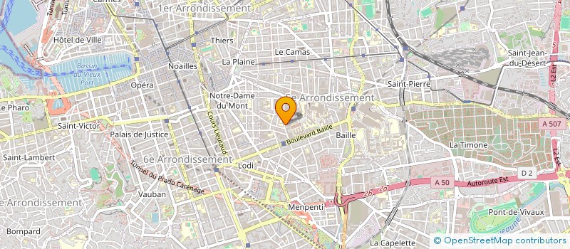 localisation de l'entreprise MADAME MARIE ISSOUF à MARSEILLE