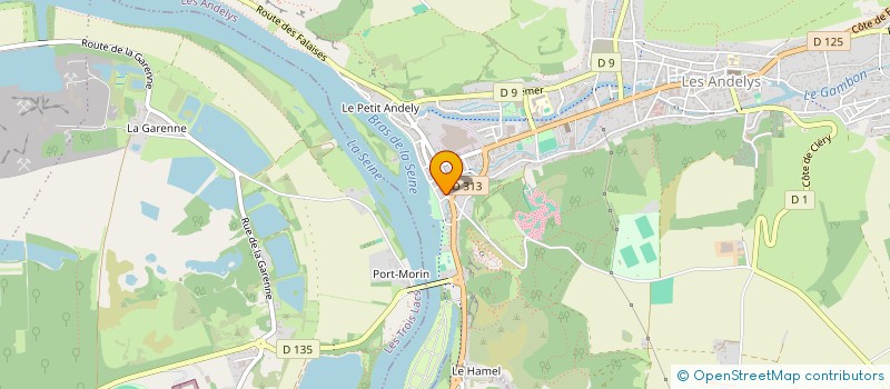 localisation de l'entreprise MADAME MARIE ISTRE à LES ANDELYS