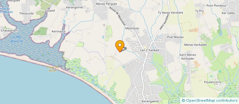 localisation de l'entreprise MADAME MARIE JACQ  FOUESNANT