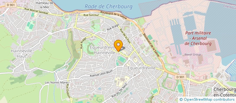 localisation de l'entreprise MADAME MARIE JACQUEMET  CHERBOURG-EN-COTENTIN