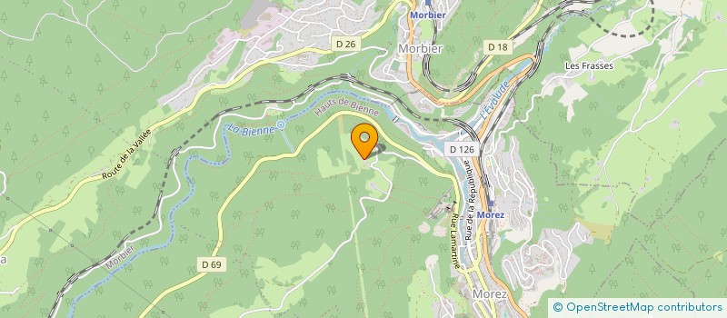 localisation de l'entreprise MADAME MARIE JACQUESSON  HAUTS DE BIENNE