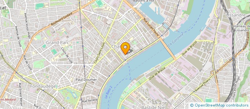 localisation de l'entreprise MADAME MARIE JACQUIN  BORDEAUX