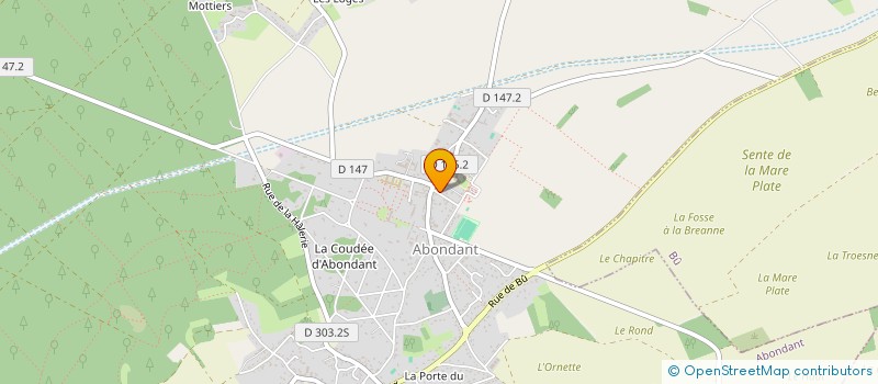 localisation de l'entreprise MADAME MARIE JAGIELLO à ABONDANT