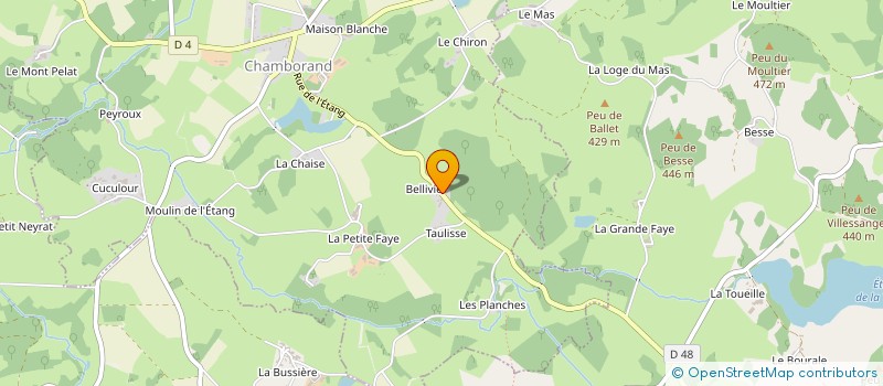 localisation de l'entreprise MADAME MARIE JANET BATTLE  CHAMBORAND