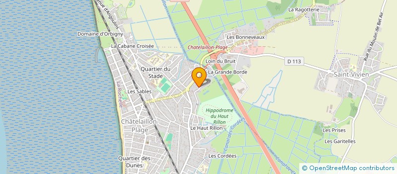 localisation de l'entreprise MADAME MARIE-JANNICK RUDEAU à CHATELAILLON-PLAGE