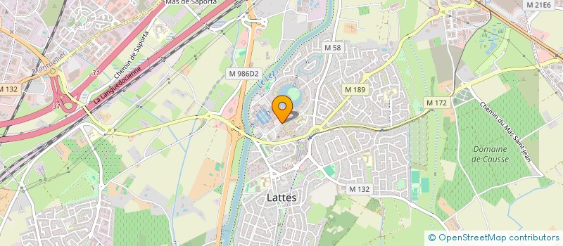 localisation de l'entreprise MADAME MARIE JANNUZZI à LATTES