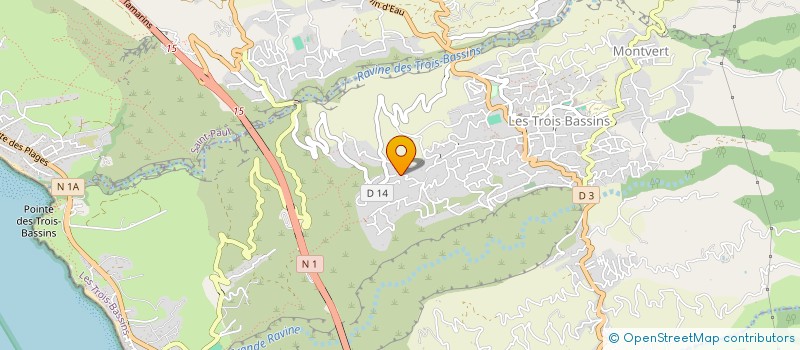 localisation de l'entreprise MADAME MARIE JARD  LES TROIS-BASSINS