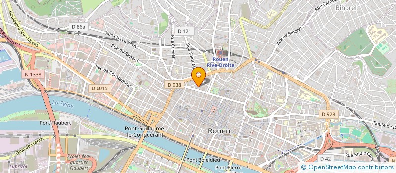 localisation de l'entreprise MADAME MARIE JARRIGE  ROUEN